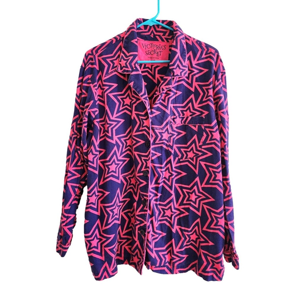 Victoria Secret Flannel Pajama Top - Size - X-Large